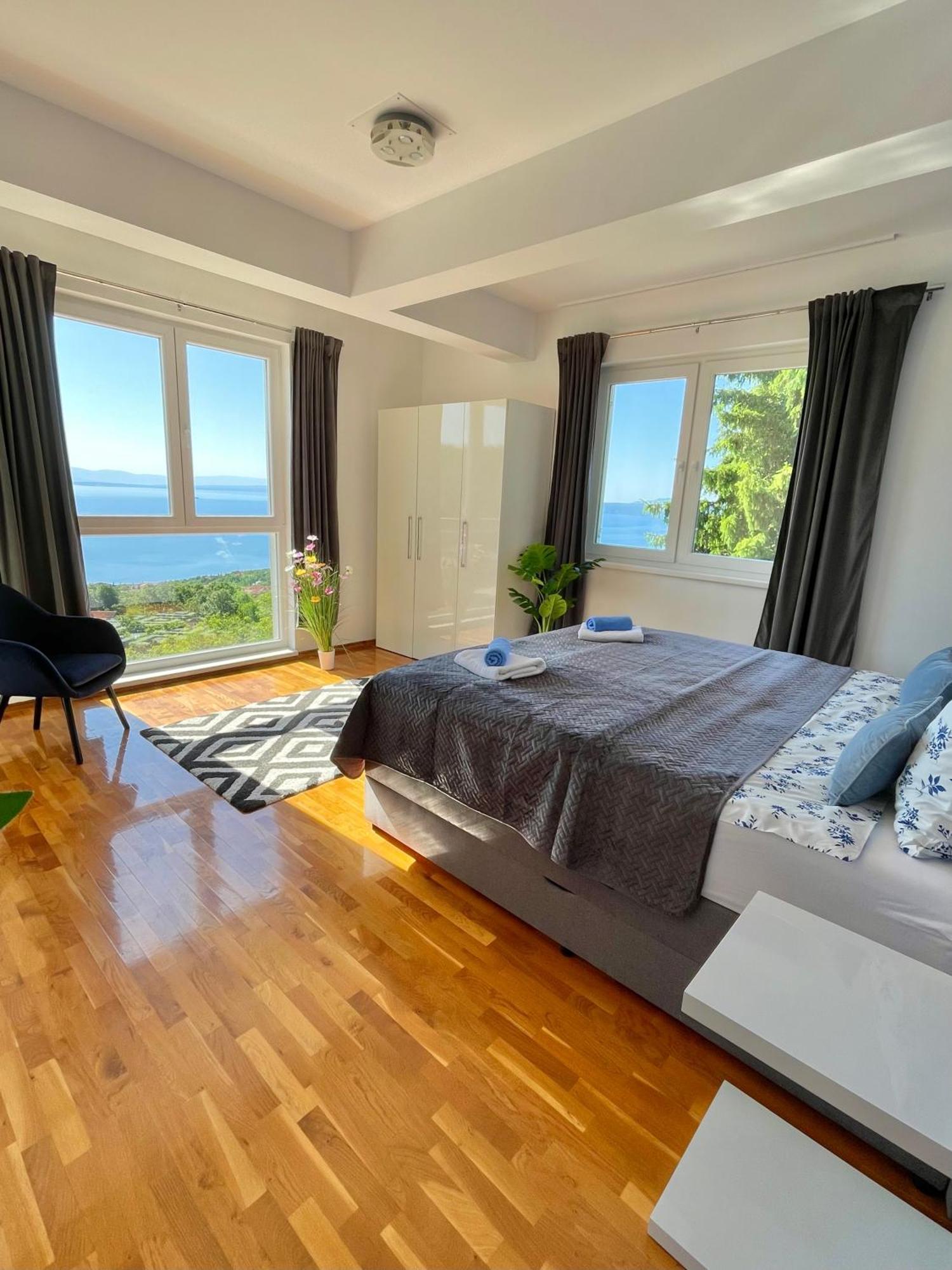 Luxury Villa Eternity - Marvelous Sea View - Box Spring Beds - Opatija-Poljane Exterior photo