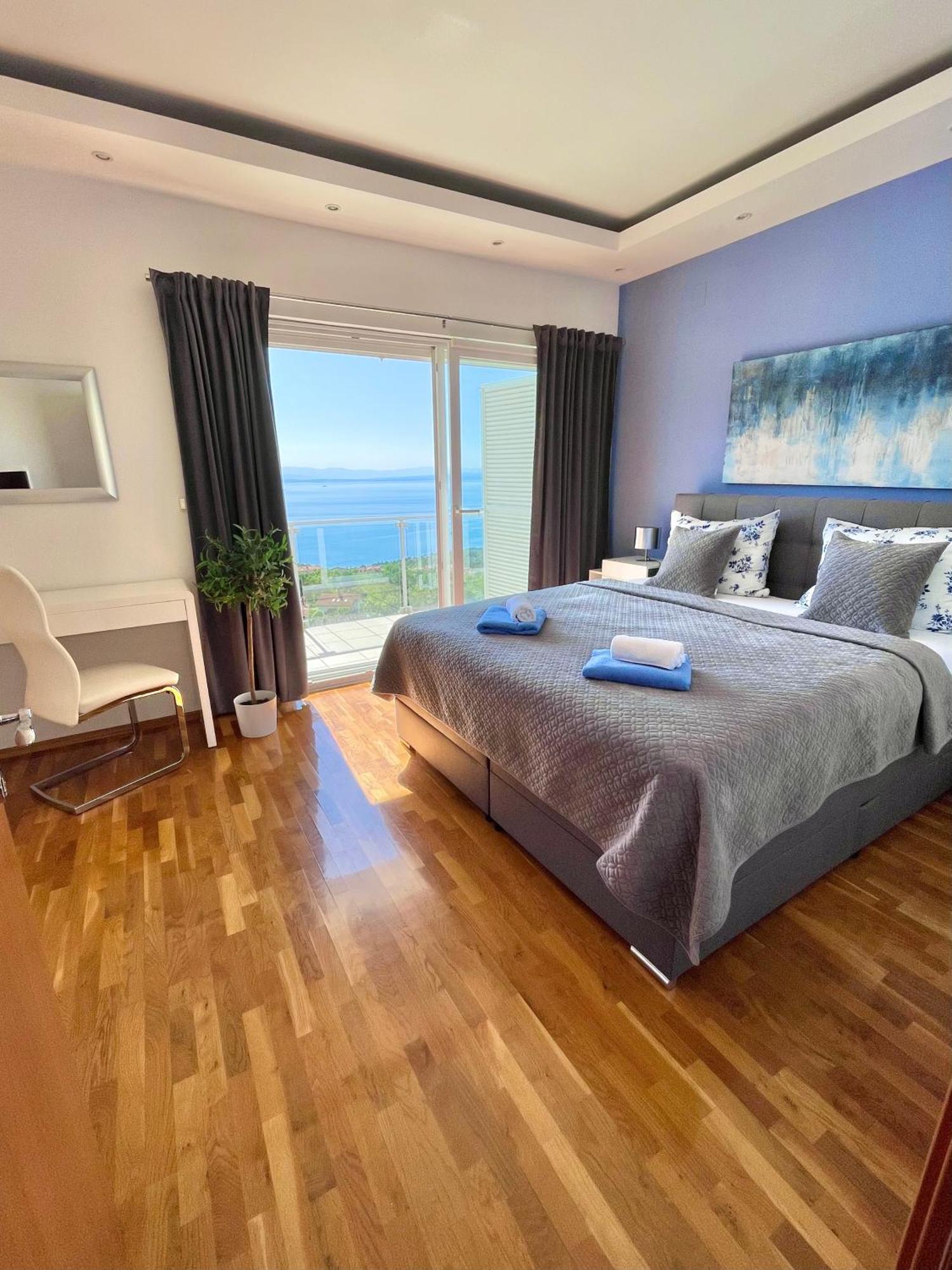 Luxury Villa Eternity - Marvelous Sea View - Box Spring Beds - Opatija-Poljane Exterior photo